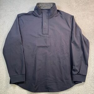 BYLT Premium Basics Elite Fairway Pullover XXL Black Golf Quarter Zip Mock Neck